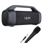 LINK Bluetooth Hoparlör USB/Mikro  SD/ AUX / FM Radio Kablolu Mikrofon  M300