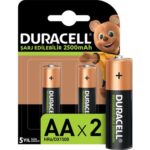 DURACELL 2500MAH ŞARJLI PIL